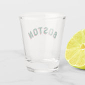 Boston, Massachusetts  Arch Shot Glas (Achterkant)