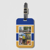 Boston, Massachusetts Bagagelabel (Voorkant (verticaal))