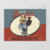  Boston, Massachusetts Baseball Briefkaart (Voorkant)