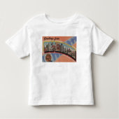 Boston, Massachusetts (Bean Town) Kinder Shirts (Voorkant)
