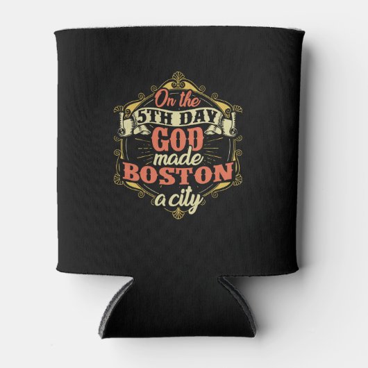 Boston Massachusetts Blikjeskoeler (Voorkant)