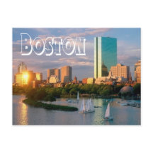 Boston, Massachusetts - Boston Harbor Post Card