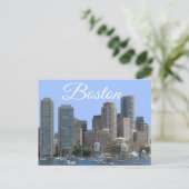Boston, Massachusetts - Boston Harbor Post Card Briefkaart (Staand voorkant)