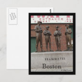 Boston, Massachusetts Briefkaart (Voorkant / Achterkant)