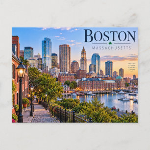 Boston, Massachusetts Briefkaart
