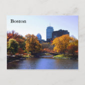 Boston, Massachusetts Briefkaart (Voorkant)