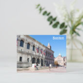 Boston Massachusetts Briefkaart (Staand voorkant)