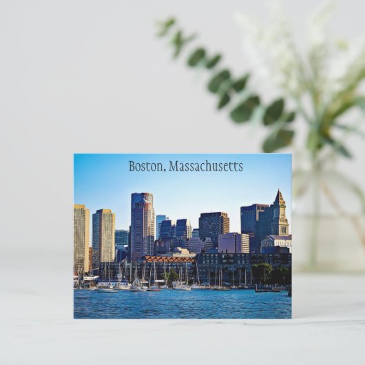 Boston, Massachusetts Briefkaart (Staand voorkant)