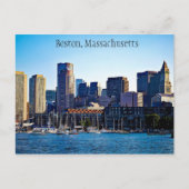 Boston, Massachusetts Briefkaart (Voorkant)