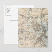 Boston, Massachusetts Briefkaart (Voorkant / Achterkant)