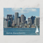 Boston, Massachusetts Briefkaart (Voorkant)
