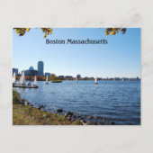 Boston Massachusetts Briefkaart (Voorkant)