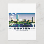 Boston, Massachusetts Briefkaart (Voorkant)