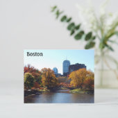 Boston Massachusetts Briefkaart (Staand voorkant)