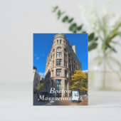 Boston Massachusetts Briefkaart (Staand voorkant)