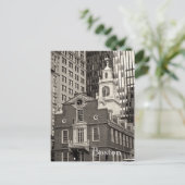Boston Massachusetts briefkaart (Staand voorkant)
