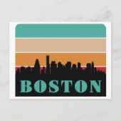 Boston Massachusetts Briefkaart (Voorkant)