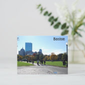 Boston Massachusetts Briefkaart (Staand voorkant)
