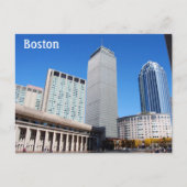 Boston Massachusetts Briefkaart (Voorkant)