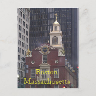 Boston Massachusetts Briefkaart