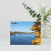 Boston Massachusetts Briefkaart (Staand voorkant)