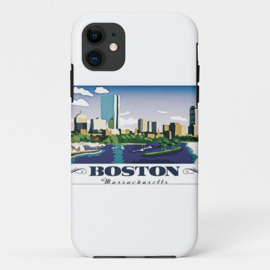 Boston, Massachusetts Case-Mate iPhone Case (Achterkant)