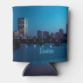 Boston Massachusetts City Skyline Blikjeskoeler (Voorkant)