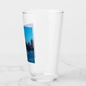 Boston Massachusetts City Skyline Glas (Links)