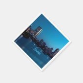 Boston Massachusetts City Skyline Servet (Hoek)