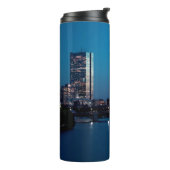 Boston Massachusetts City Skyline Thermosbeker (Gedraaid links)