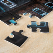 Boston Massachusetts City Skyline Travel Photo Legpuzzel (Zijkant)