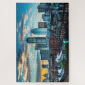 Boston Massachusetts City Skyline Travel Photo Legpuzzel (Verticaal)