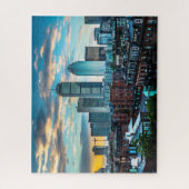 Boston Massachusetts City Skyline Travel Photo Legpuzzel (Verticaal)
