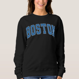 Boston Massachusetts College Style Sweats Trui