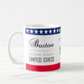 Boston, Massachusetts, elegant Verenigde Staten Koffiemok (Links)