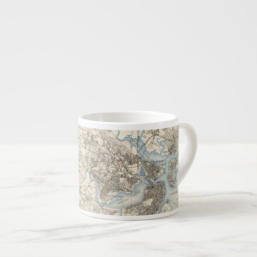 Boston, Massachusetts Espresso Kop (Voorkant rechts)