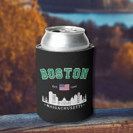 Boston Massachusetts Est. 1630 Vintage Blikjeskoeler