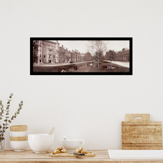 Boston, Massachusetts Foto 1903 Poster (Keuken)