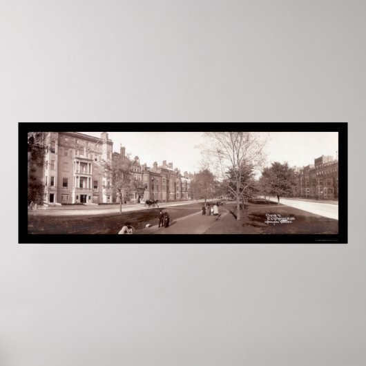 Boston, Massachusetts Foto 1903 Poster (Voorkant)