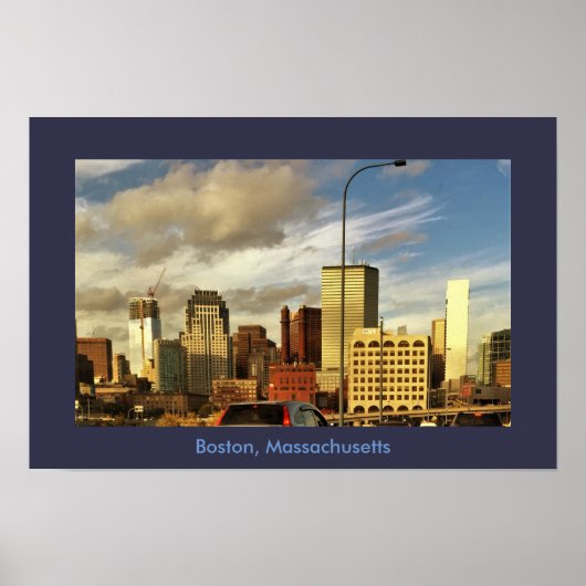 Boston Massachusetts Foto Poster (Voorkant)