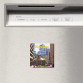 Boston Massachusetts fotografie magneet (Insitu (Vaatwasser))