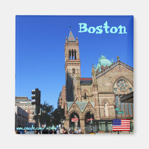 Boston Massachusetts fotografie magnet