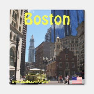 Boston Massachusetts fotografie magnet
