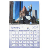 Boston Massachusetts fotografikalender Kalender (Jan 2027)
