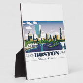 Boston, Massachusetts Fotoplaat (Zijkant)