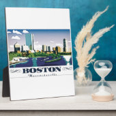 Boston, Massachusetts Fotoplaat (Zijkant)