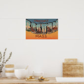 Boston, Massachusetts (gebouwen) Poster (Keuken)