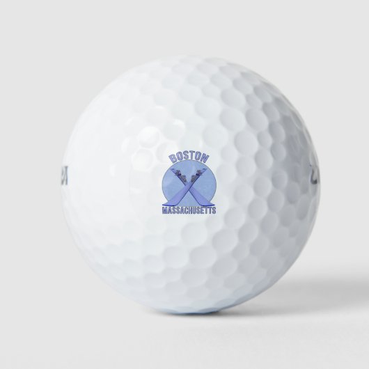 Boston, Massachusetts Golfballen (Voorkant)