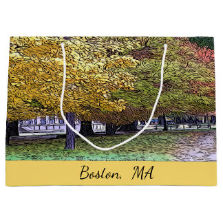 Boston, Massachusetts Herfst Foliage Groot Cadeauzakje