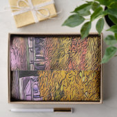 Boston, Massachusetts Herfst Foliage Tissuepapier (Geschenk)